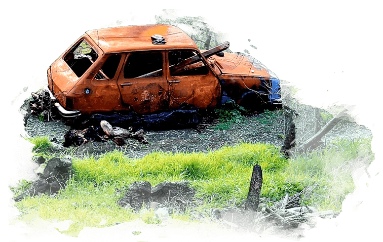 Ăpave de voiture enlevĂ©e pour la prime Ă la casse